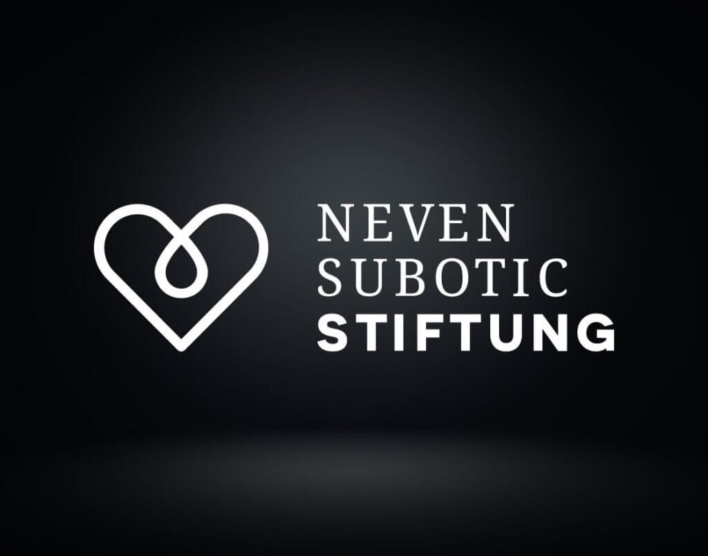 Die Abbildung zeigt das Logo von der Neven Subotic Stifung - Social Engagment von Schulz
